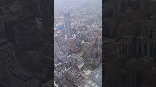 View from 89 floor 101 tower🗼 #amazing #highbuilding #shorts