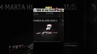 New🤡 V/S Old Players Bio💀🔥 [Part 4] #shorts #freefire #biovideos #flopff