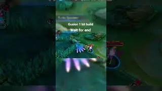 mobile legend assassin hero gusion 1 hit gameplay 🗡️#mobilelegends #gamtng #mlbbcreatorcamp #montage