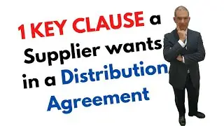 A Supplier's Key Clause in a Distribution Agreement
