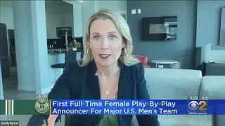 Lisa Byington Hired As First Full-Time Woman Play-By-Play Announcer For Major U.S. Men's Team