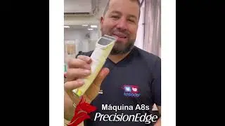 A m&aacute;quina de tosa A8s Precision Edge &eacute; boa MESMO!