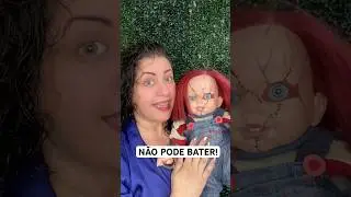 N&Atilde;O PODE BATER! Beb&ecirc; Reborn Chucky