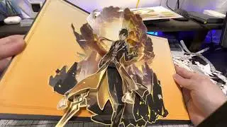 Genshin Impact pop-up book zhongli