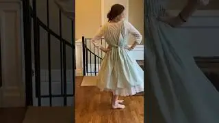 Making an Apron from Thrifted Fabric