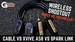 Сравнительный тест беспроводных устройств (кабельное подключение против Xvive A58 против Positive...