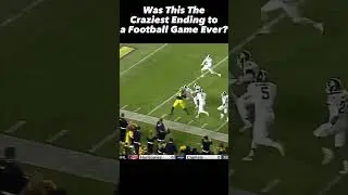 Was This The Craziest Ending to a Football Game Ever?