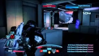 Mass Effect 3 multi player gameplay in HD