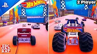 2 Player Hot Wheels PS5 - Split Screen Hot Wheels Unleashed 2 PlayStation 5 | Local Multiplayer