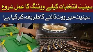 Voting process for Senate elections has Started, What is the Voting Procedure in the Senate?