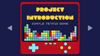 Simple Tetris Game in Java with (OOP Concepts Explained)