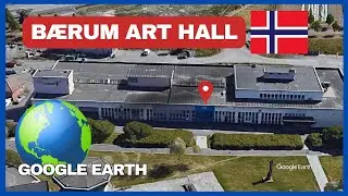 B&aelig;rum Art Hall (B&aelig;rum Kunsthall) in Baerum, Norway on Google Earth