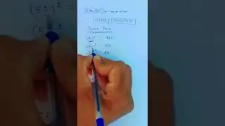 || Square short trick || #shorts  #upsc  #learning #ssc