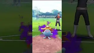 1 HP Mega Pinsir Destroy Grunt Badly in #pokemongo