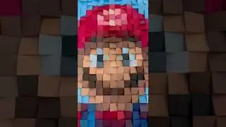 Super Mario Wood art By Nami OzSize : Height : 80 cm | Width: 80 cm | Depth: 6 cm Weight