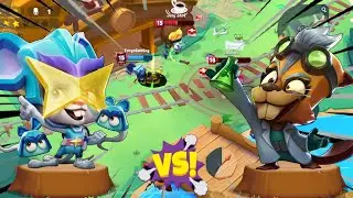 Star Hero Louie vs Villain Scientist Betsy | Zooba