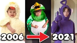 EVERY HALLOWEEN COSTUME IN MY LIFE from 1 to 15! #Shorts #YouTubePartner