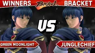Smash Brawl - Green Moonlight (Marth) vs junglechief (Marth) - BTiKC Winners Bracket