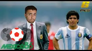 MUNDIAL 1986 - EL MEJOR MUNDIAL DE LA HISTORIA - PES 6 -  ELPOLROMERO