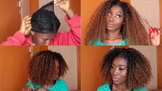 BRAIDLESS CROCHET | NO Cornrows NO Braids | Invisible Parts Method | LuluTress Bohemian Ombre Hair
