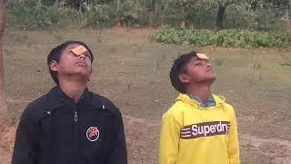 Biscuit 🍪 eating Funny  Challenge Between Two Kids.#funny #comedy 