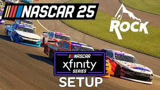 Индивидуальная настройка Rockingham для серии Xfinity Nascar 25