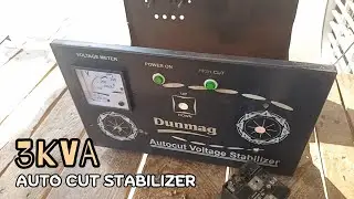 3kva auto cut stabilizer | rotary stabilizer | manual stabilizer