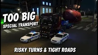 Can I Deliver This Giant Cargo Safely? 🚧 | ETS2 Special Transport Gameplay | TGN