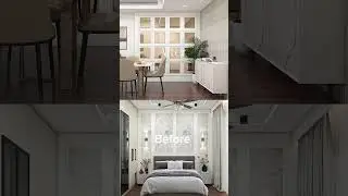Krisumi Waterfall Residences Gurgaon | 3D Before & After Home Transformation | Sara Designs Interior