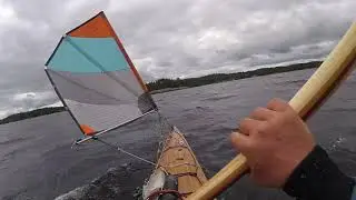 Kayaksail testing