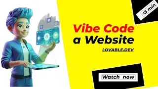 Build Any Website Instantly with AI | Lovable.dev Full Tutorial | #vibecoding