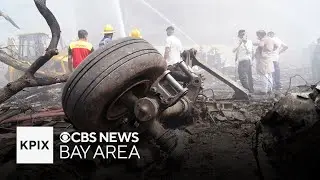 Air India plane crashes with more than 240 people on board