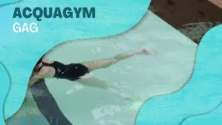 Acquagym: gag (gambe/addominali/glutei)