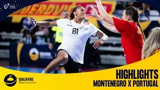Highlights | Montenegro - Portugal | Group 4 | Women's EHF Euro 2026 Qualifiers