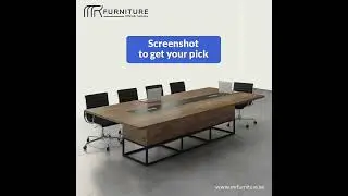Office Meeting Table | Office Furniture In Dubai | MR Furniture