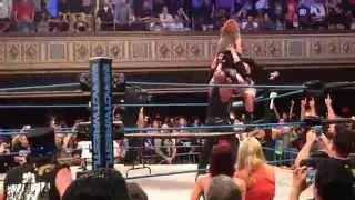 Bully Ray and Devon put Dixie Carter through a table