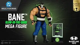 NEW DC Multiverse: Bane&trade; (Glow In The Dark Edition) GL MEGA Figure | Action Figure Showcase