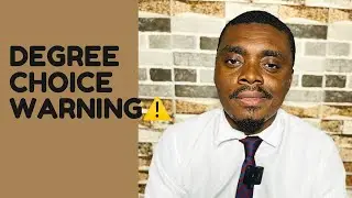 The Best Degree Advice Every WAEC, JAMB & University Student Must Hear