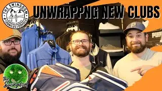 Cousin Adam Unwraps His New Golf Clubs | Cobra F-Max Airspeed Irons | #100Miles100Holes | Golf Trip
