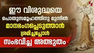 വിശുദ്ധയെ മാനഭംഗപ്പെടുത്താൻ ശ്രമിച്ചപ്പോൾ സംഭവിച്ച അത്ഭുതം |ST AGNES| MIRACLE | CATHOLIC|GOODNESS TV