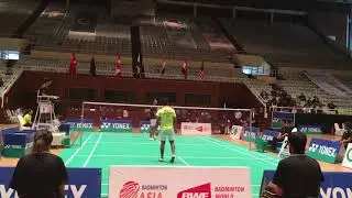 Rizwan Azam vs Hafiz Irfan  Pakistan  international badminton  series 2017