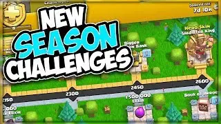 NEW SEASON CHALLENGES | UPDATE SNEAK PEEK | HERO SKIN | GOLD PASS REWARDS | CLASH OF CLANS