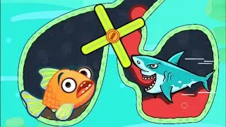 Level 6155-6168//pull the pin save the fish mini games//noob vs pro// #VR64GAMING #vr64gaming