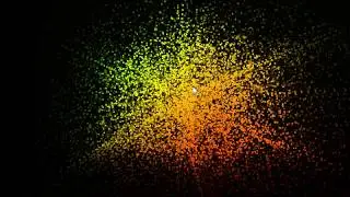 OpenGL Particles Chaos Cube