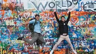 John Lennon Wall in Prague