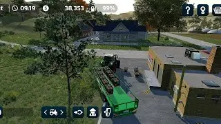 FS 23 Mobile GamePlay |||| Bread 🍞  Making 🚜 Amberstone Map |||| 🙂