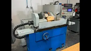 CNC Machinery Auction Lot 2101 - 2017 SUPERTEC G20P-50NC CYLINDRICAL GRINDER AND SHOP TABLE