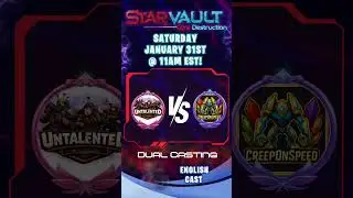 Starvault S3 | Turnierkampf #1 Untalented vs CreepOnSpeed