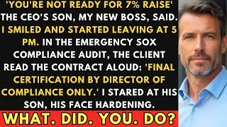 I Embedded a Clause That Destroyed the CEO's Son | Corporate Revenge.