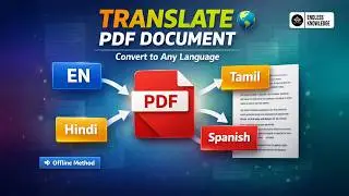How to Translate PDF Document in Tamil